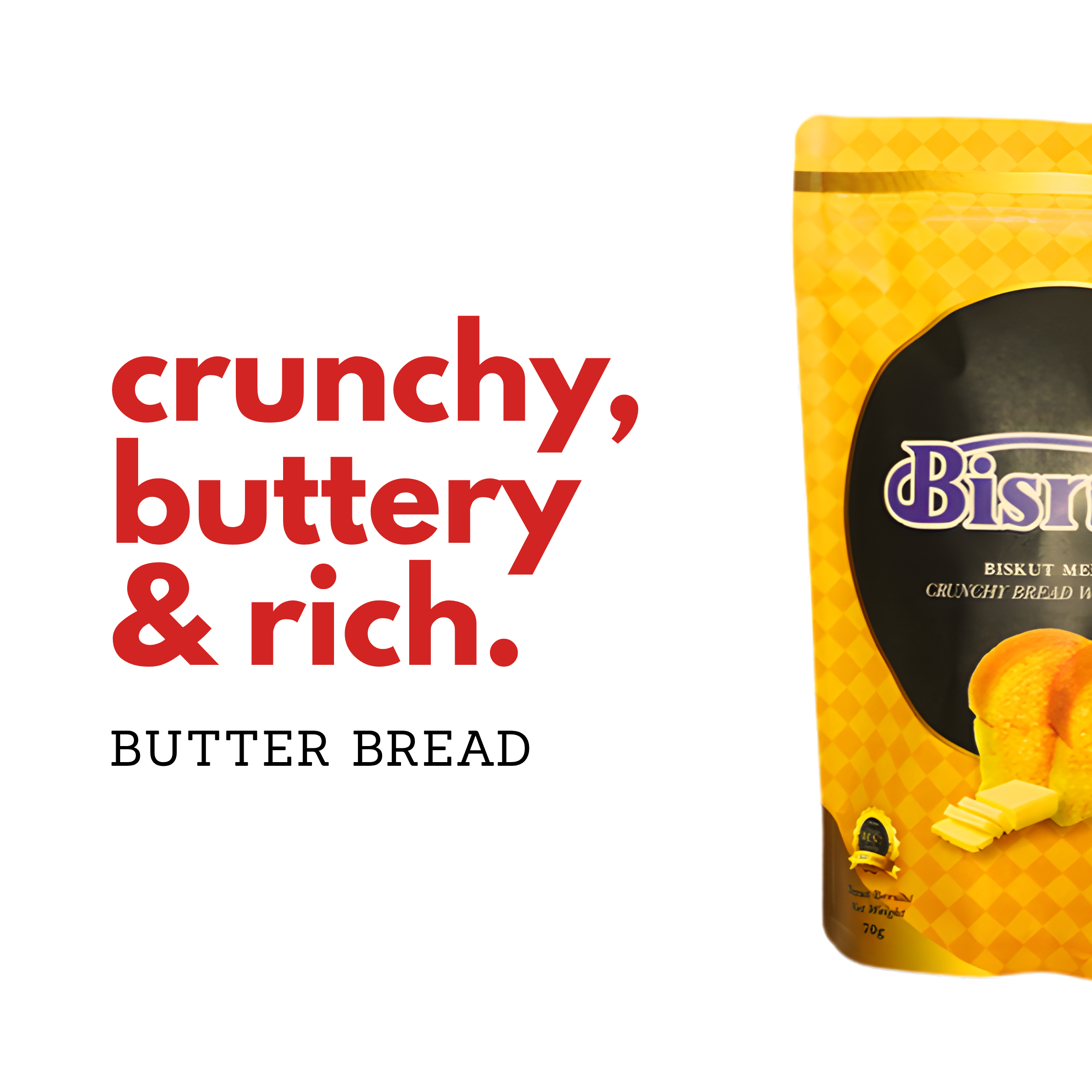 Crispy Butter Bread