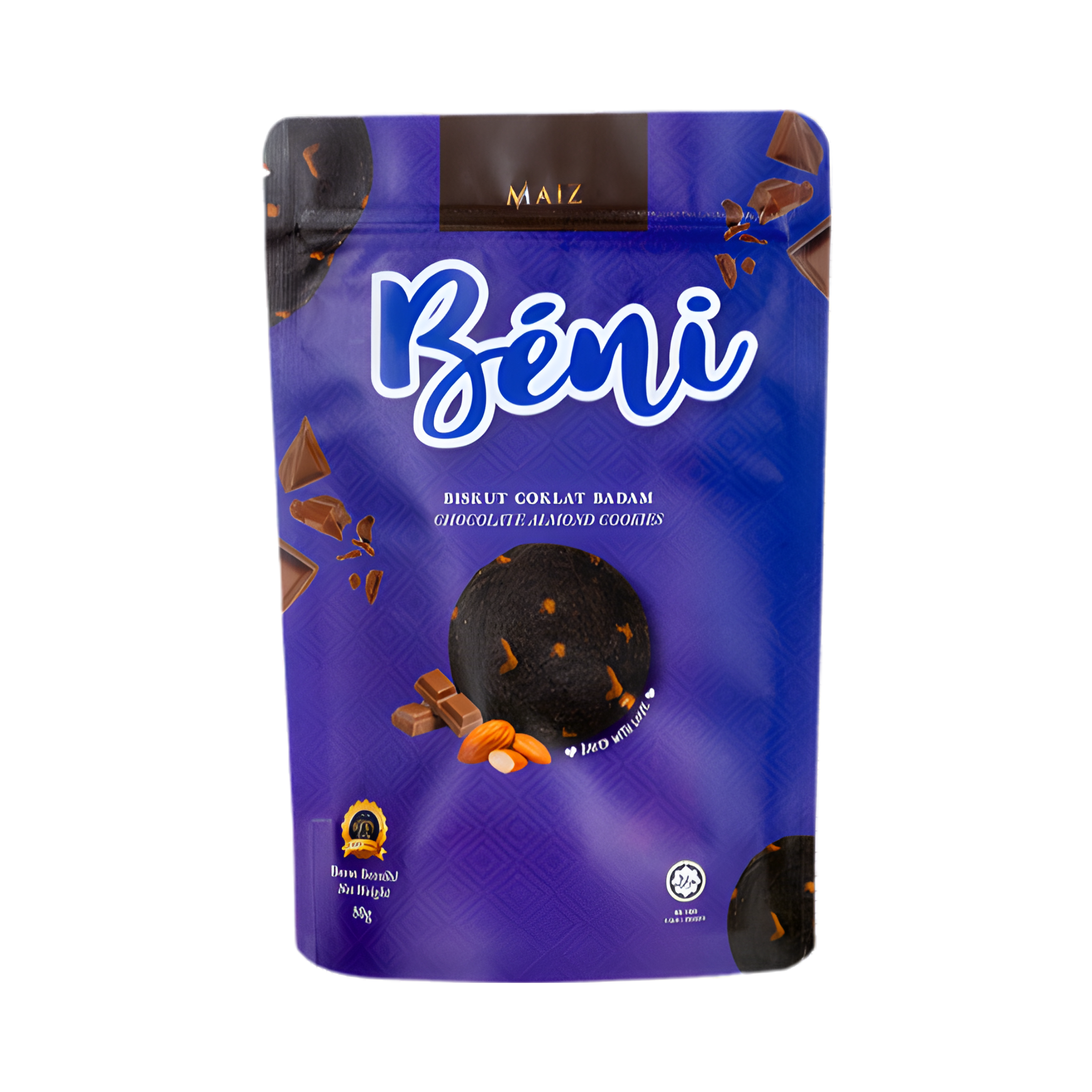 Chocolate Almond Cookies