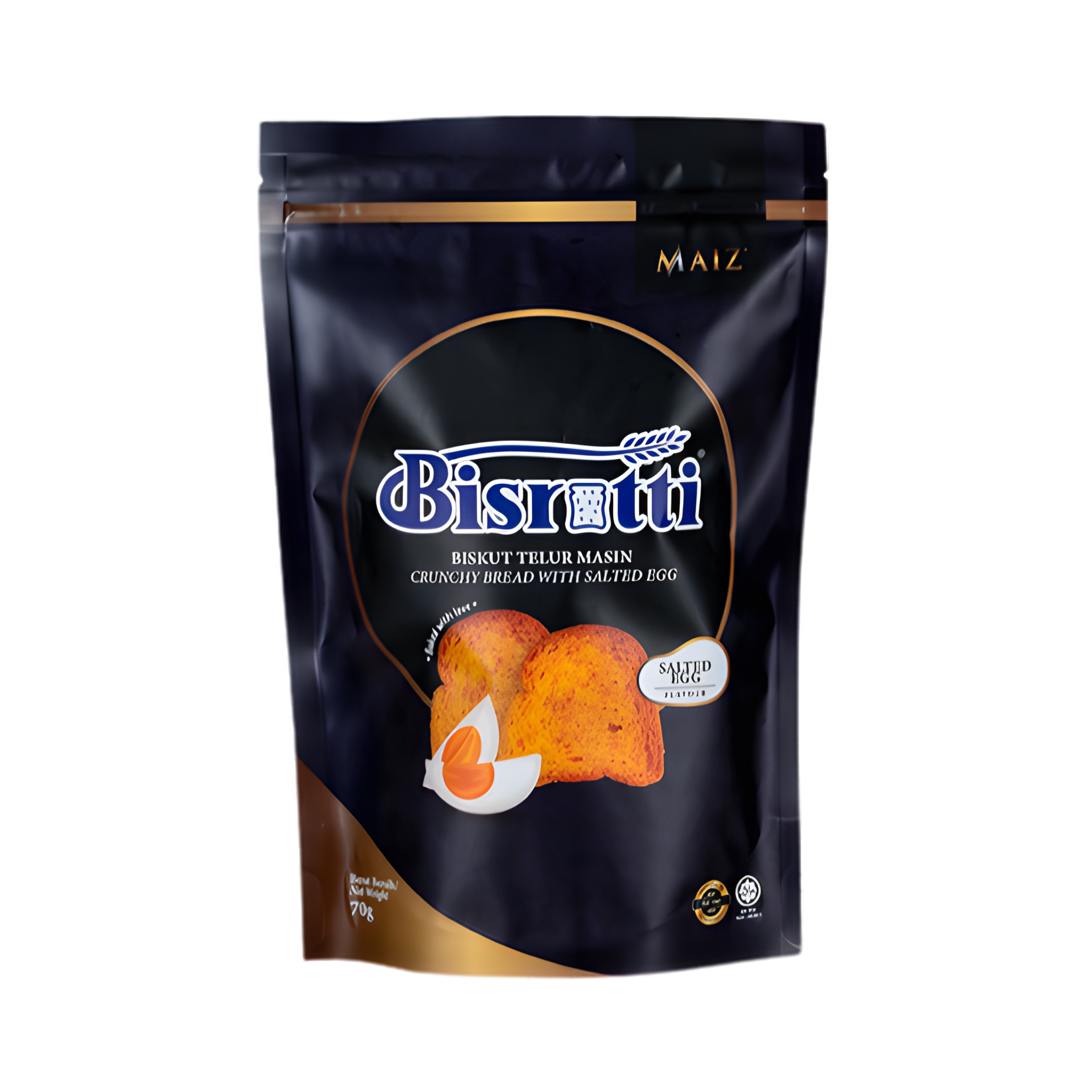 Crispy Salted Egg Bread