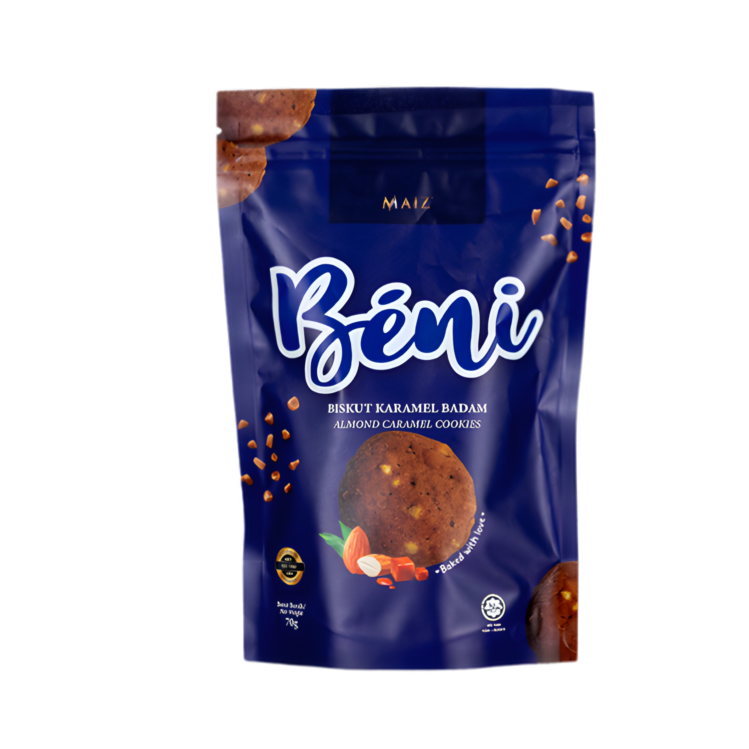 Almond Caramel Cookies