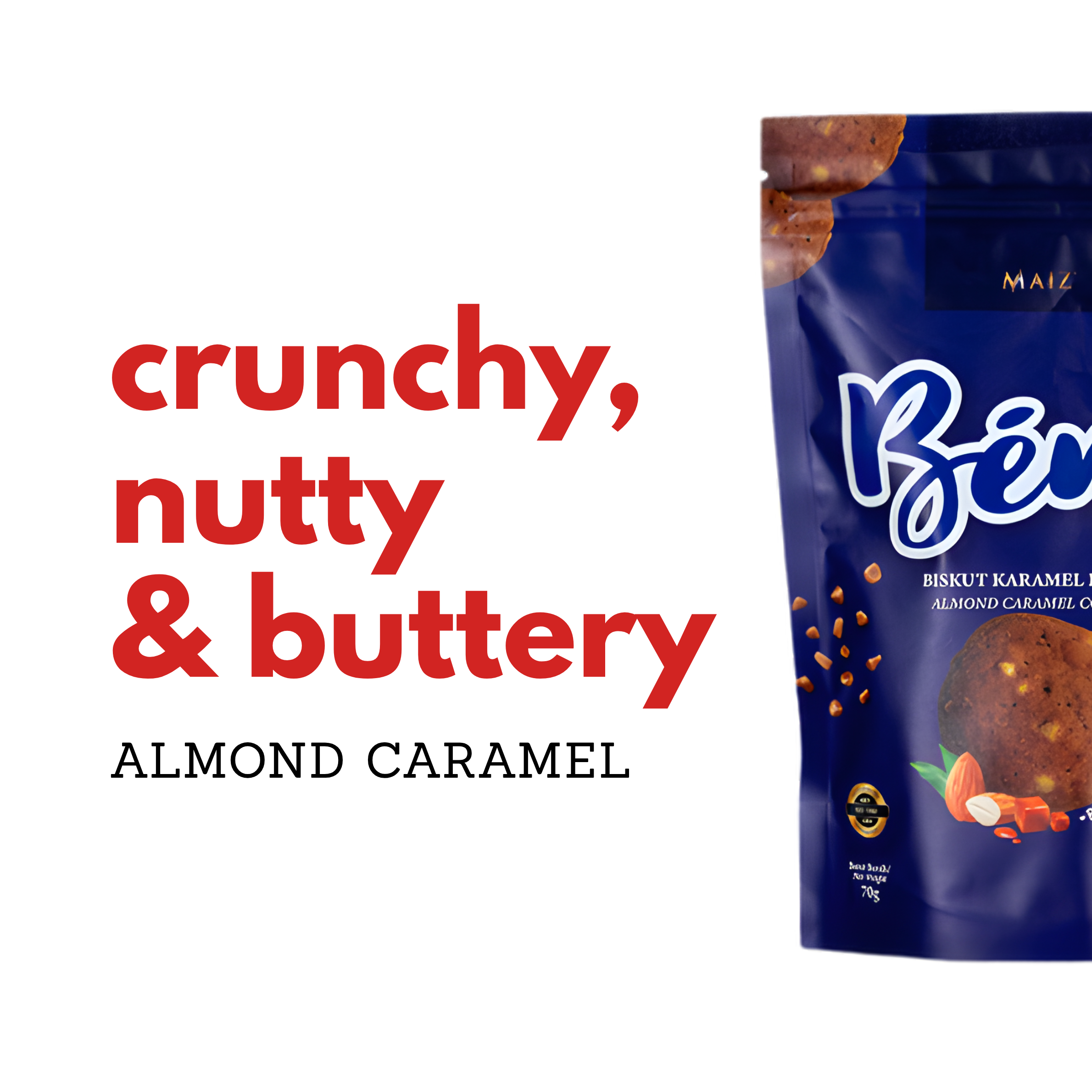 Almond Caramel Cookies